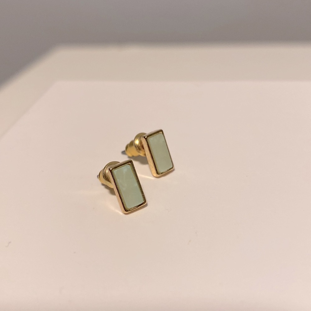 4/$20 Mini Rectangular Earrings